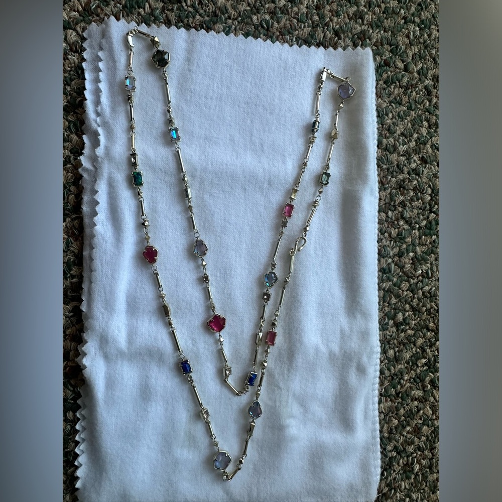 Kendra Scott multi stone necklace